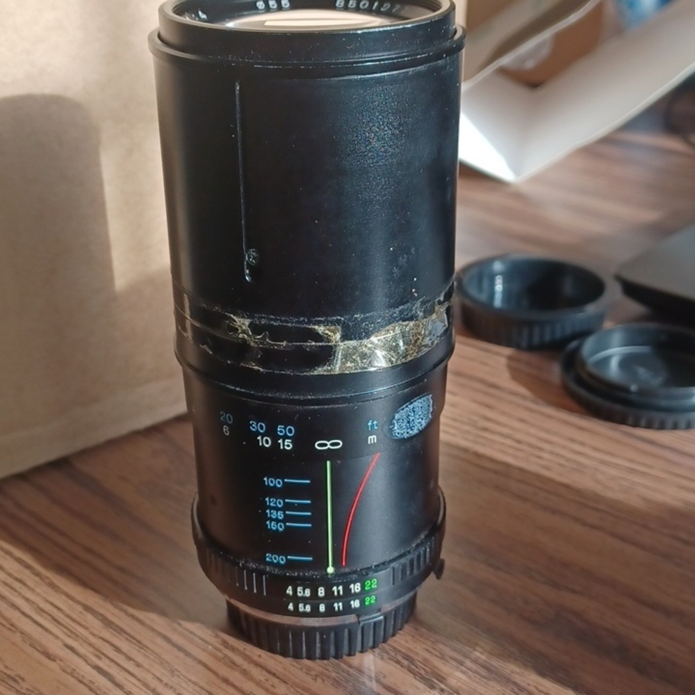 RMC Tokina 80-200mm Vintage Camera Lens, Minolta,  M/MD